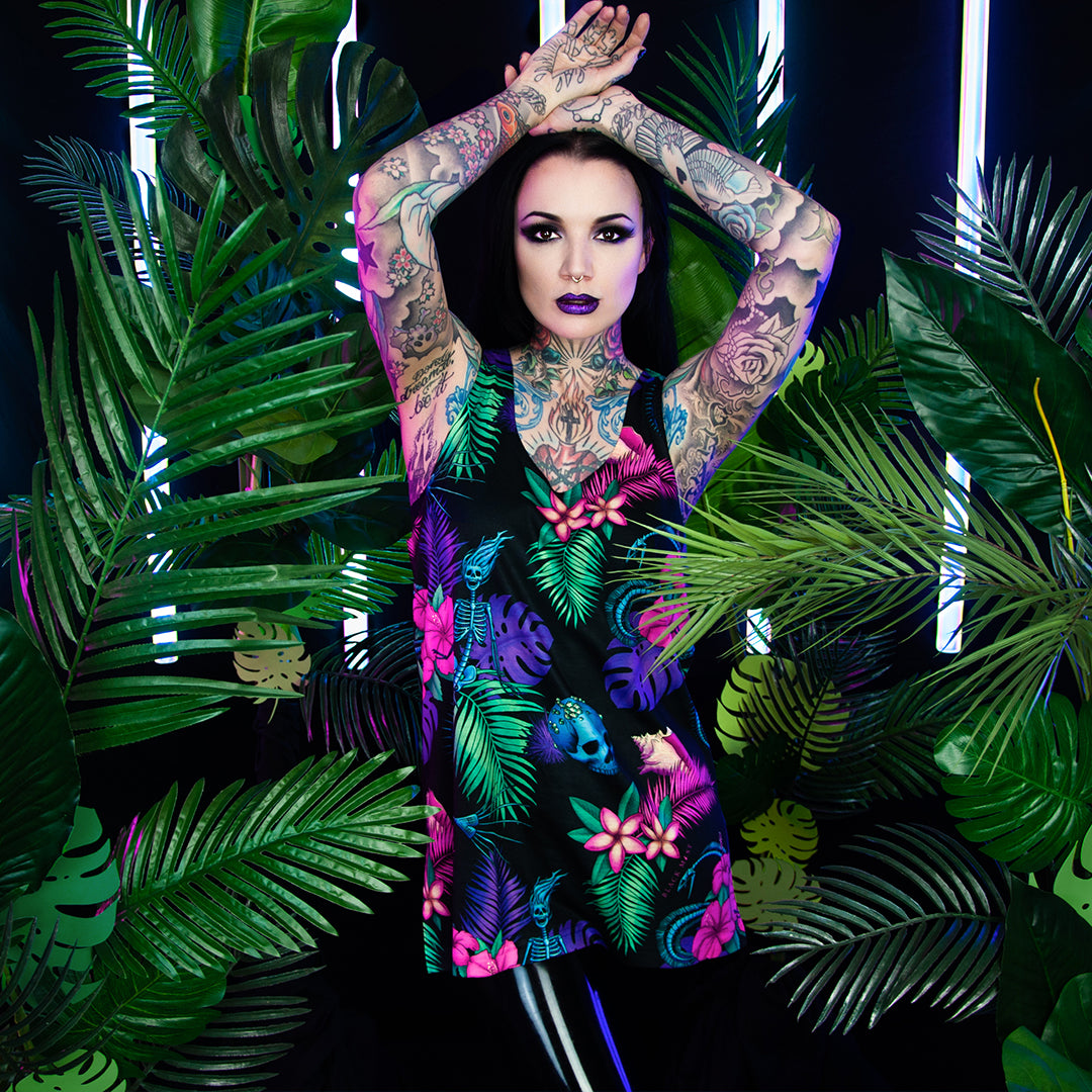 Tropigoth All Over Pattern Tank Top