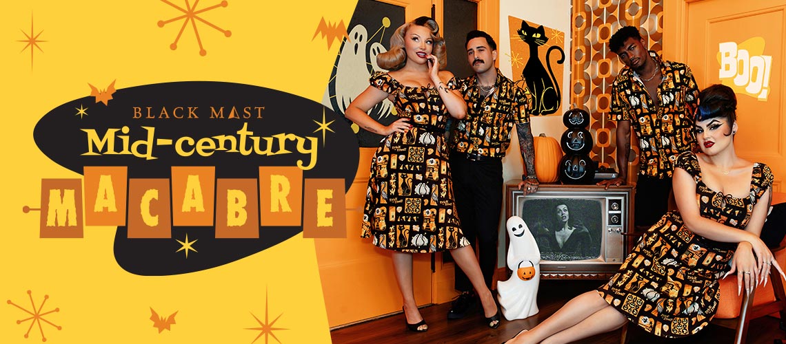Introducing our new Mid-century Macabre collection!