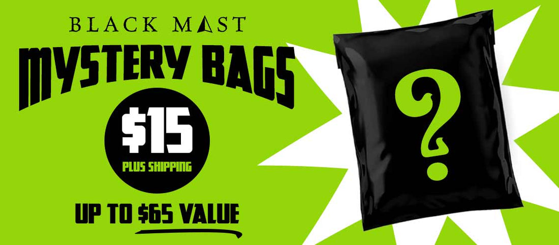 NEW Black Mast Mystery Bags for only $15!