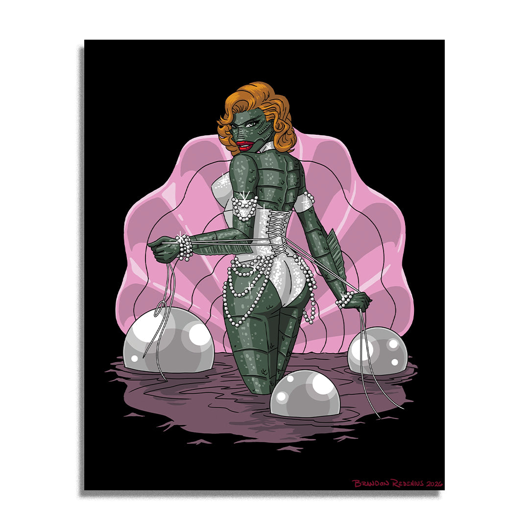 Burlesque Monsters: Laguna Noire 8x10 Print