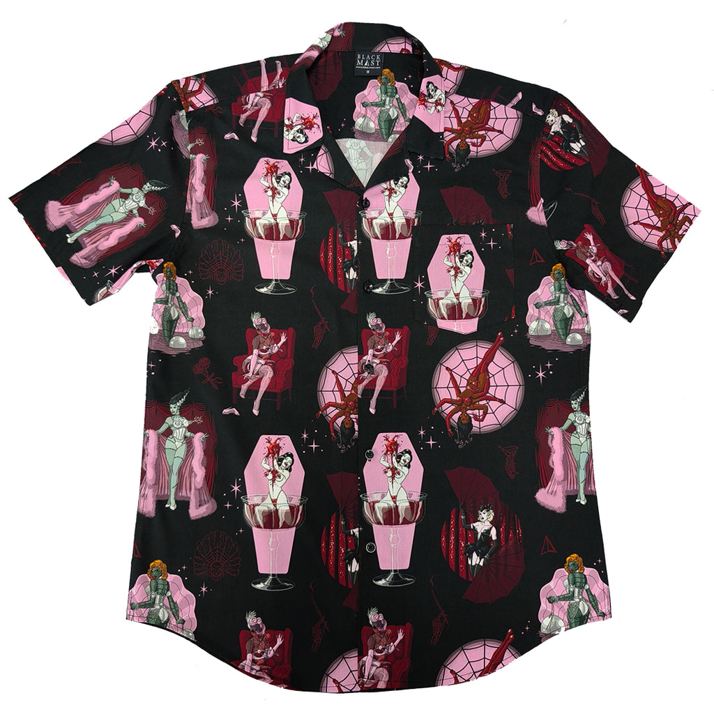 Burlesque Monsters Button-down