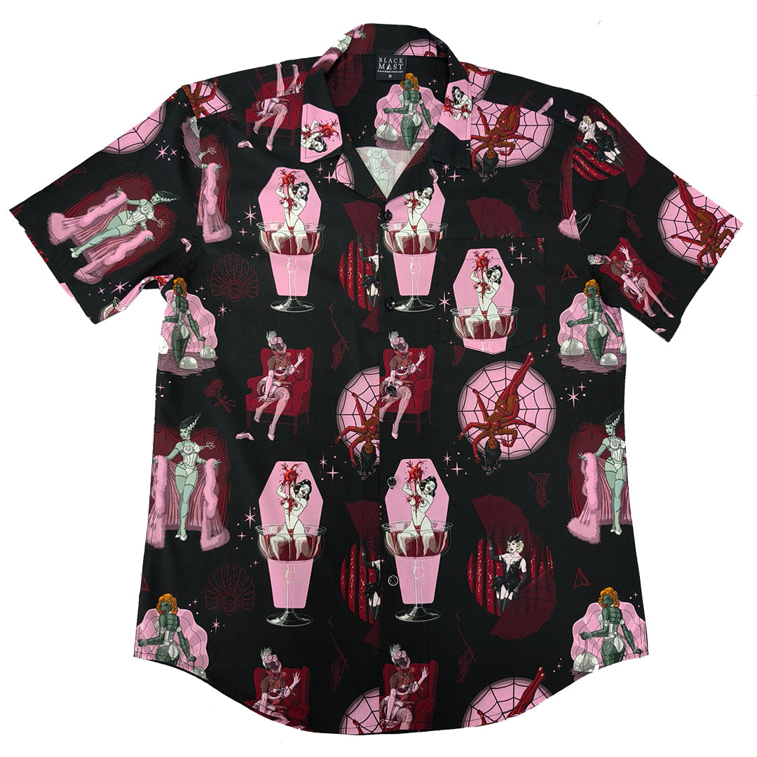 Burlesque Monsters Button-down