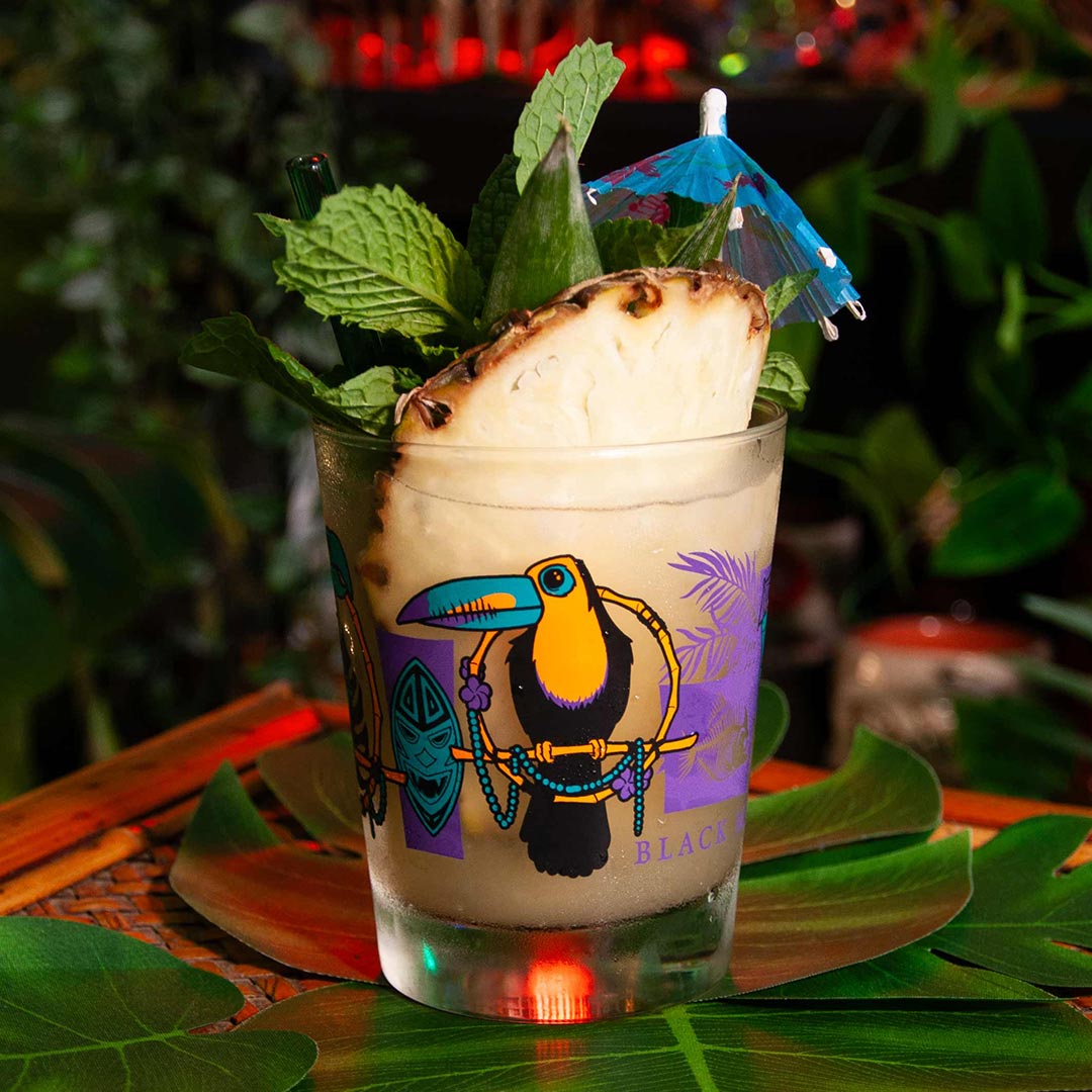 Creepy Cove Mai Tai Cocktail Glass