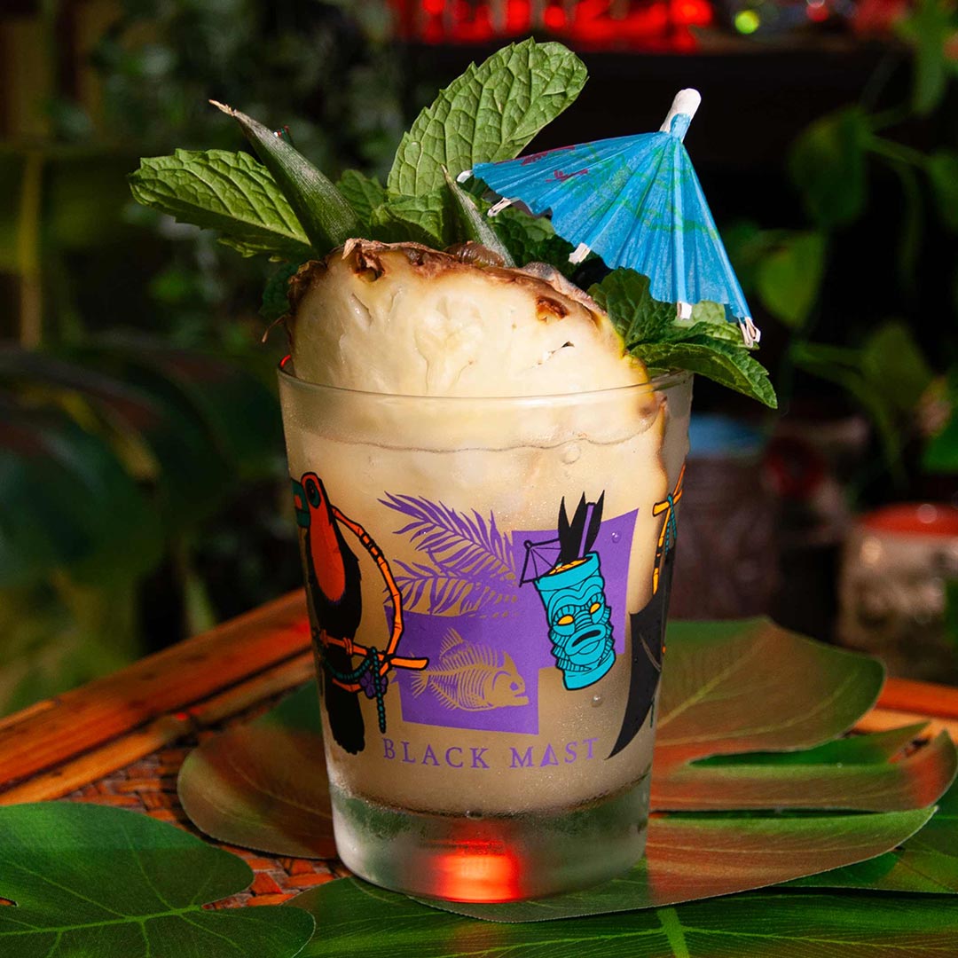 Creepy Cove Mai Tai Cocktail Glass