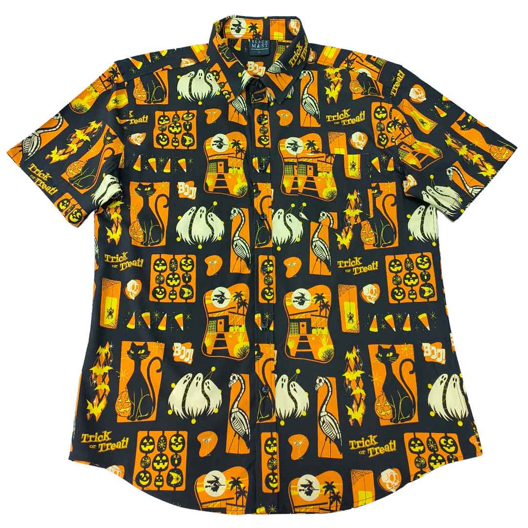 Mid-century Macabre Button-down Shirt
