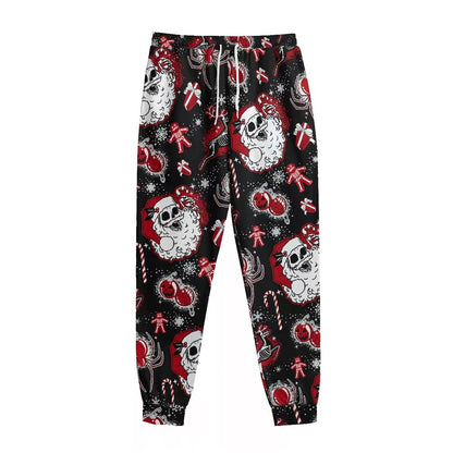 Skelly Claus All-Over Sweatpants