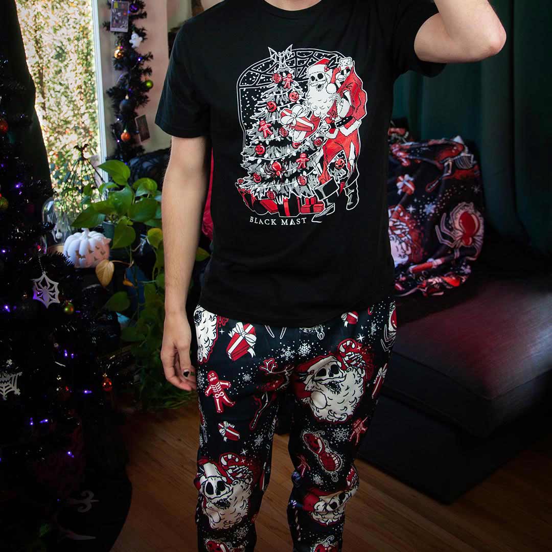 Skelly Claus All-Over Sweatpants