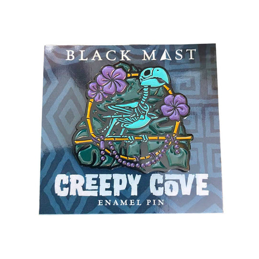 Creepy Cove Enamel Pin