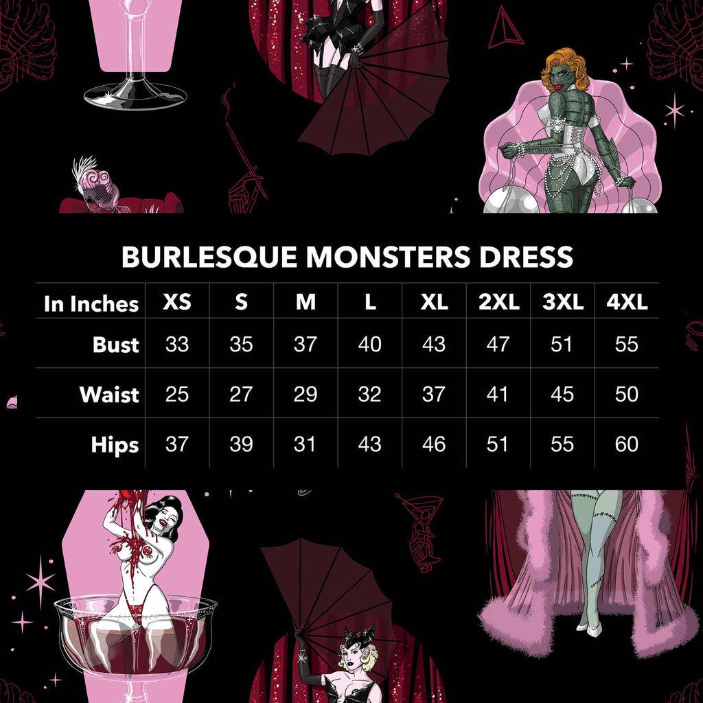 Burlesque Monsters Dress