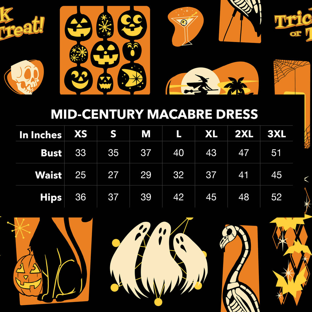 Mid-century Macabre Dress