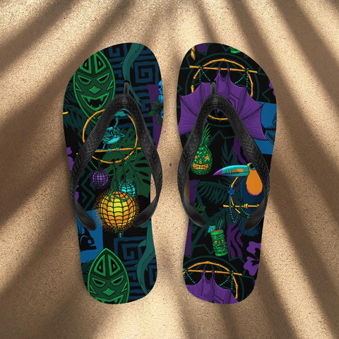 Creepy Cove Flip-Flops