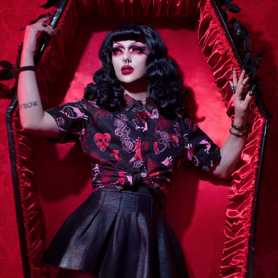 Bloody Valentine Button-down