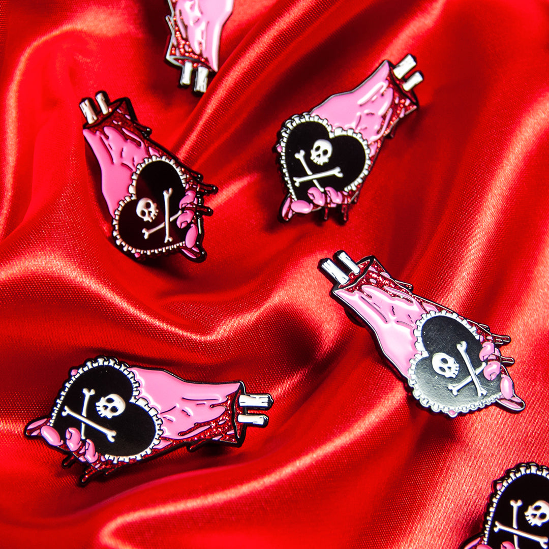 Bloody Valentine Enamel Pin