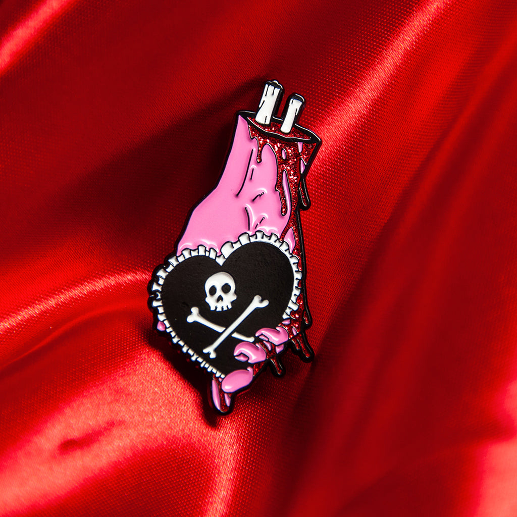 Bloody Valentine Enamel Pin
