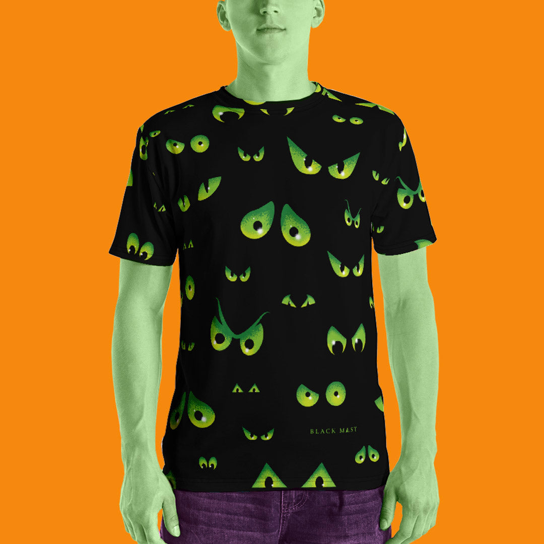 Spooky Eyes All Over T-shirt