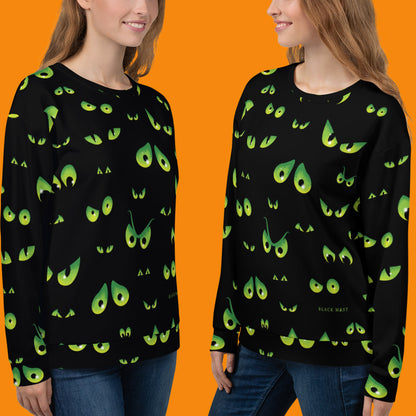 Spooky Eyes Unisex All Over Sweatshirt