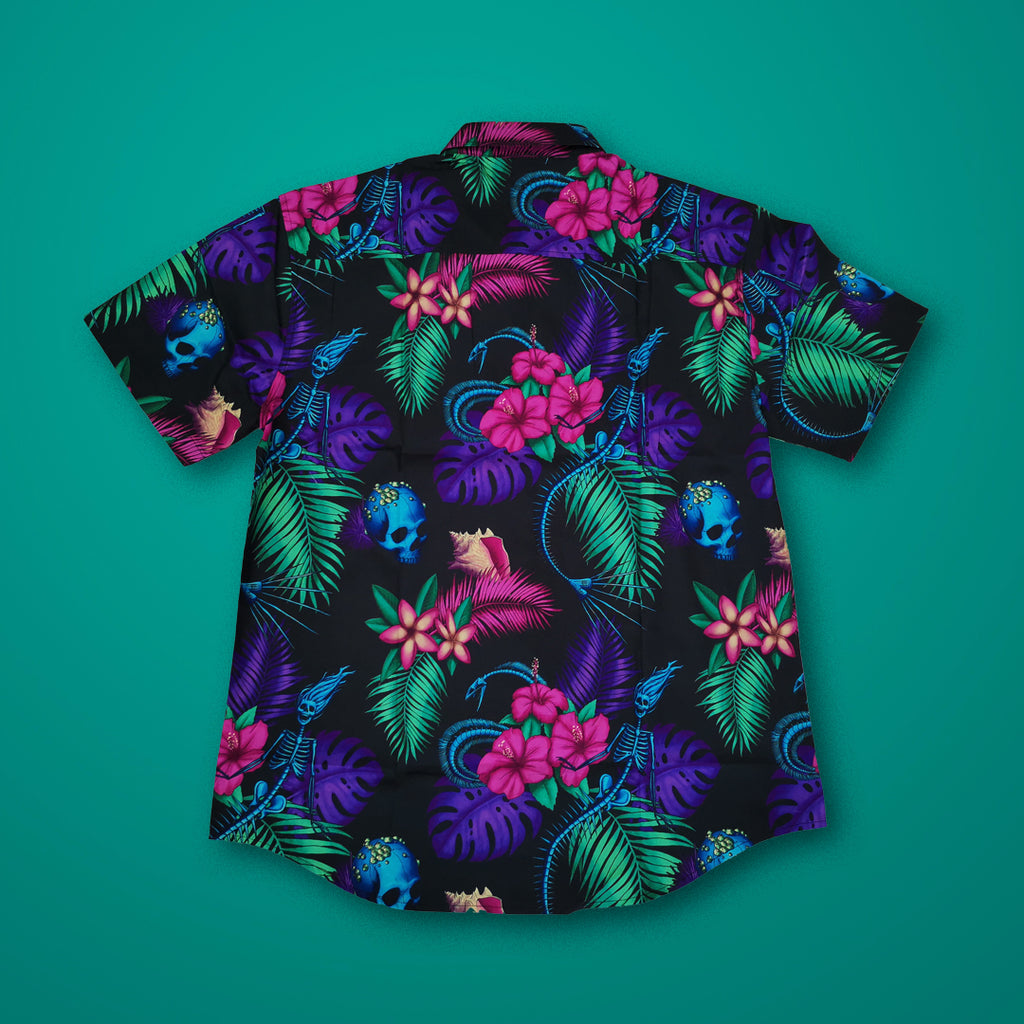 Tropigoth Casual Button-down T-shirt (Unisex)