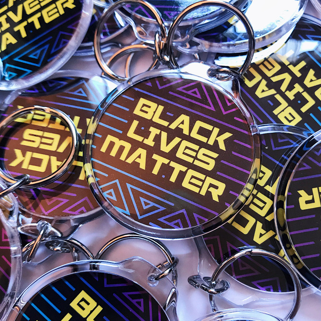 Black Lives Matter Keychain (Fundraiser)