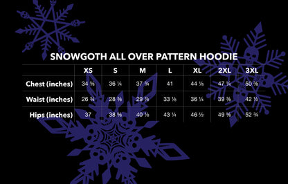 Snowgoth Unisex All-Over Hoodie