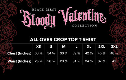 Bloody Valentine All-Over Crop Tee