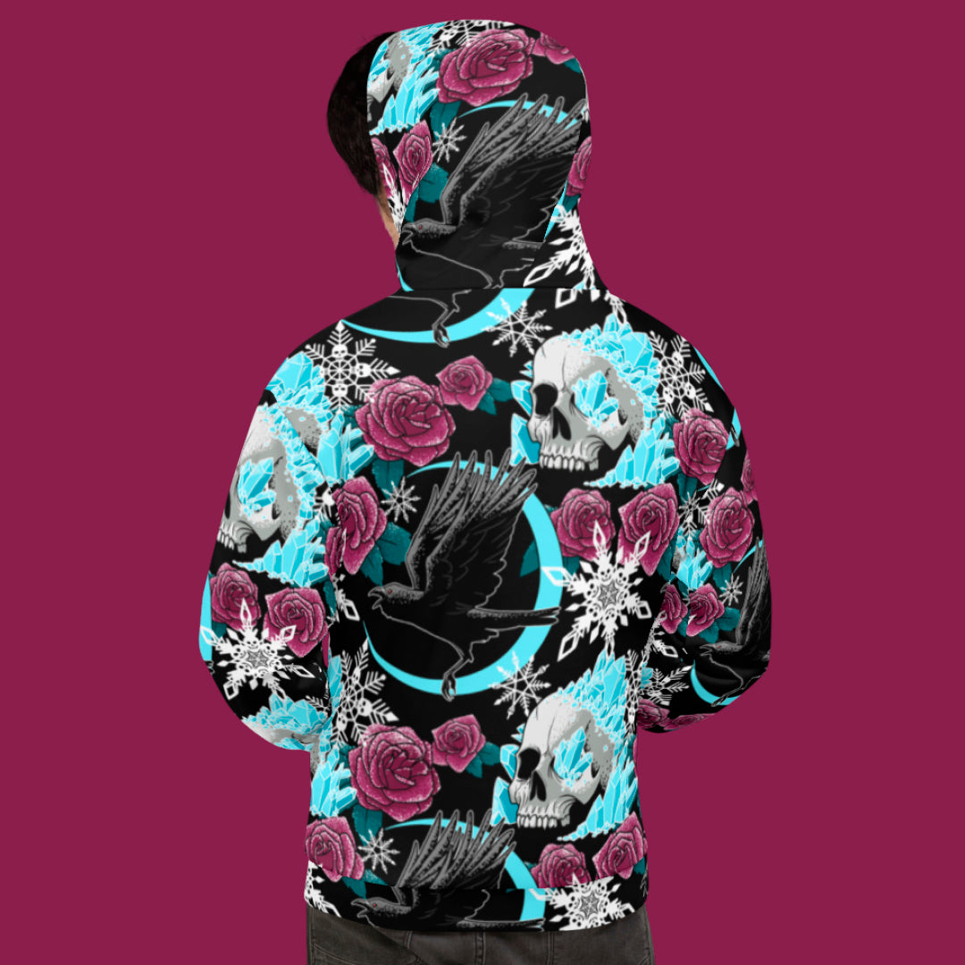 Snowgoth All-over print hoodie